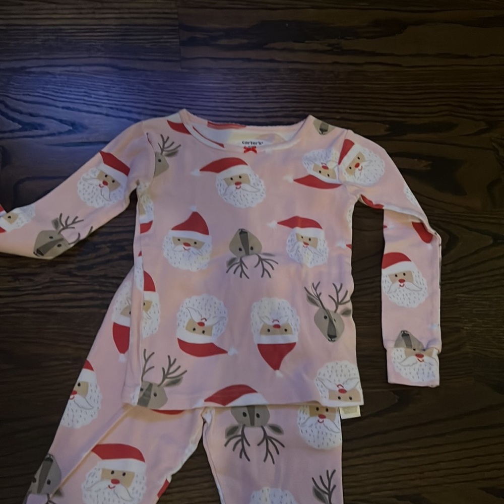 Carters Santa PJ’s - Picture 2 of 2